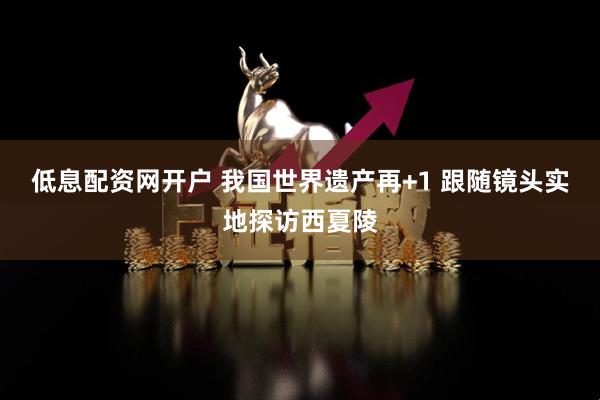 低息配资网开户 我国世界遗产再+1 跟随镜头实地探访西夏陵